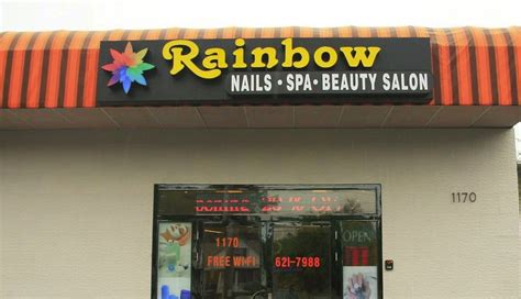 57 reviews and 33 photos of RAINBOW NAIL SPA "Great pedi--got a spa one which included heel treatment, oil massage, hot stone massage, heel scrub with my feet resting …. 