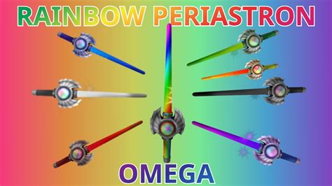 Rainbow periastron crown.  Mix & match this gear with other items to create an avatar that is un...