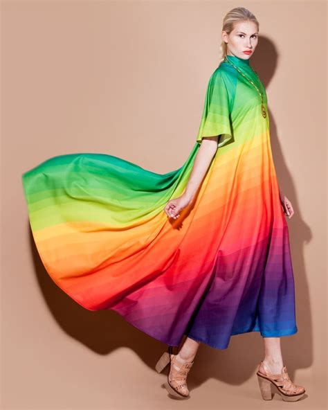 Rainbows clothing. A vibrant array of rainbow clothing awaits you at ModCloth! Shop rainbow dresses, skirts, and more in a variety of colors and sizes ranging XS, S, M, L, XL, XXL, 1X, 2X, 3X and 4X! Psst, most of our rainbow clothing has pockets. Also, we are happy to be able to donate over 100k in products to the Los Angeles Trans Wellness Center! 