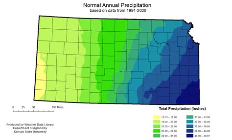 June is the wettest month in Topeka with 5.5 inch