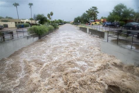 Aug 16, 2016 · More than 115 years of National Weather Service data shows that Tucson gets about 11.3 inches of rain annually — about 3.75 inches more than Phoenix. We've compiled all that data into one chart, and here are a few other things we learned: The most rain ever recorded in Tucson in one year was in 1905. Tucson has never recorded fewer than 5 ... . 