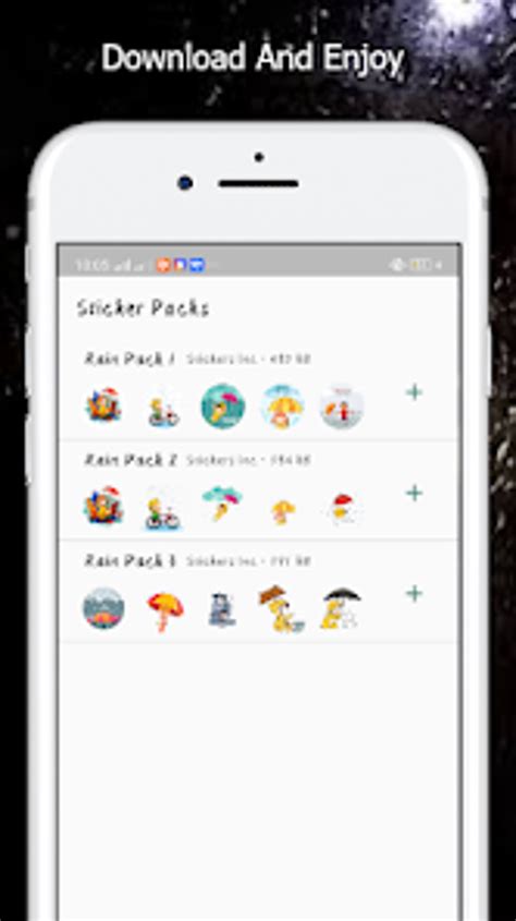 Raining Stickers For WhatsApp APK Download for Android 