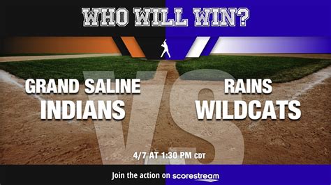 Rains vs. Grand Saline - High School Baseball - LIVE STREAM