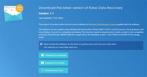 Raise Data Recovery - Download