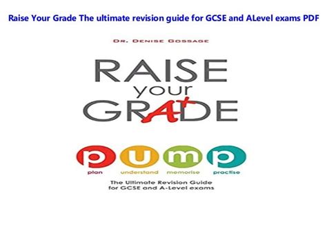 Raise your grade the ultimate revision guide for gcse and a level exams. - Wechsel und scheck in europa und übersee.