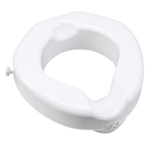 An elevated toilet seat is a bathroom accessory that adds h