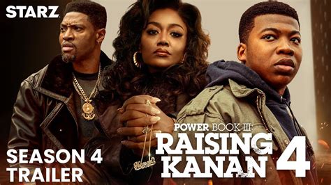Raising kanan season 4. For starters, STARZ let us know that this new episode 4 of Power Book III: Raising Kanan season 3 does have an official title. The writers decided to name this one, “IN SHEEP’S CLOTHING.” It sounds like episode 4 will feature some very interesting, intense, dramatic, possible action-filled, suspenseful and scandalous scenes as new ... 