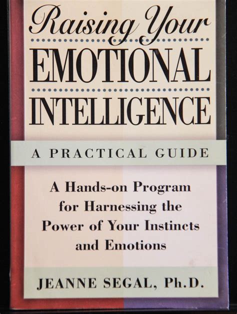 Raising your emotional intelligence a practical guide. - Bachs solo violin works a performers guide.