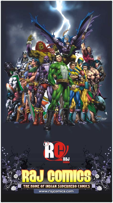 Raj comics characters.  Even Raj Comics started from similar fluffy points and then pro...