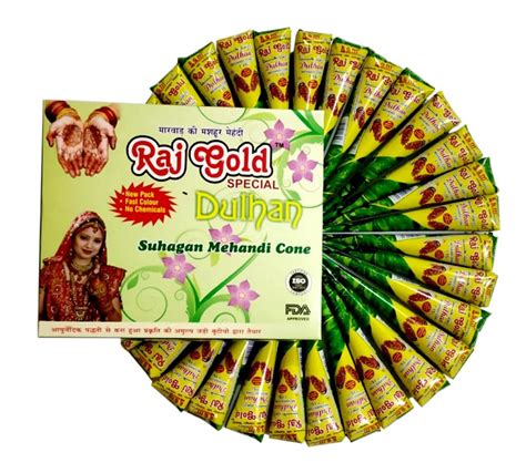 Raj gold Henna