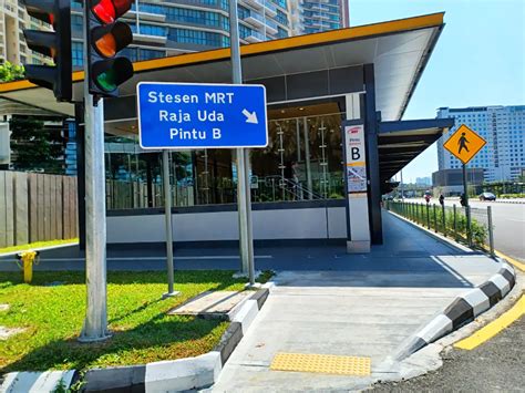 Raja Uda MRT station, MRT station serving the neighborhood of …