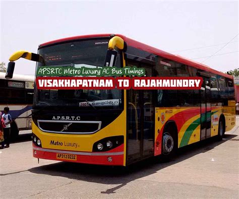 Rajahmundry to Visakhapatnam Bus Tickets Booking - redBus