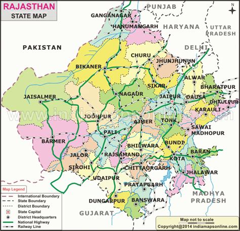 Rajasthan political map.  Maphill. `| Check out this map Bot Verification...