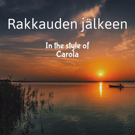 Rakkauden jälkeen (albumi) – Wikipedia