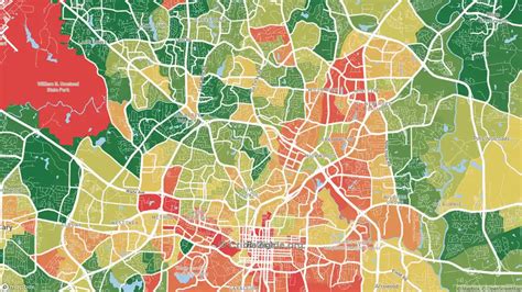 Raleigh Metro, NC Violent Crime Rates and Maps CrimeGrade.org