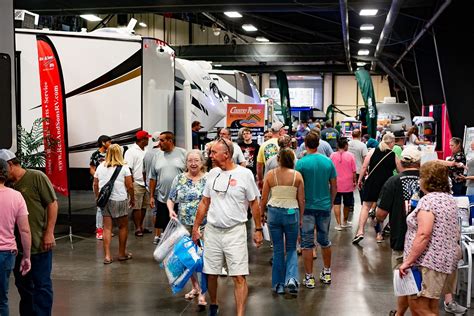 America's Largest RV Show, Sept. 11-15, 2024, is a manufacturer & dealer show with 1,480+ new RVs on display, along with vendors and seminars.. 