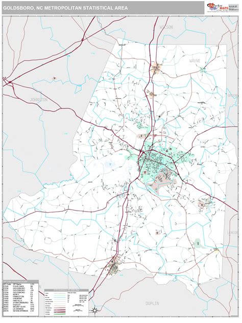 Raleigh to Goldsboro Route - distancesfrom.com