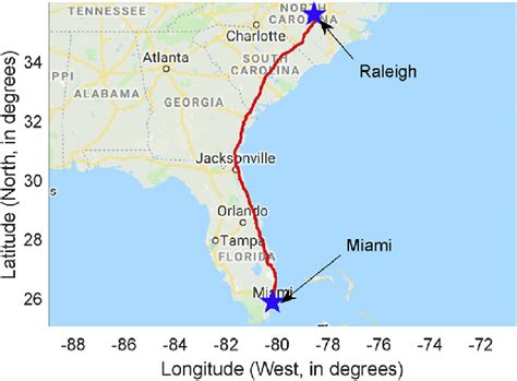 Raleigh to miami. Raleigh / Durham to Miami Flights Flights from RDU to MIA are operated 36 times a week, with an average of 5 flights per day. Departure times vary between 05:25 - 22:36. The earliest flight departs at 05:25, the last flight departs at 22:36. 