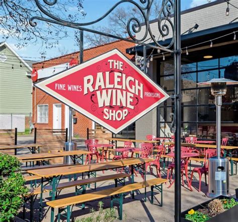 Raleigh wine shop. 