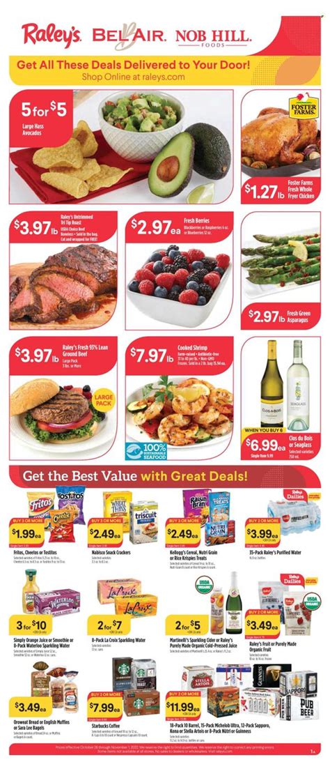 Raley's weekly ad lincoln ca. Looking for a family-owned, American grocery store in Oroville? Visit Raley's, where you can find quality products, friendly service, and online shopping options. Browse our weekly ad, store details, and more at our website. 