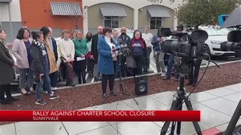 Rally against Sunnyvale charter school closure