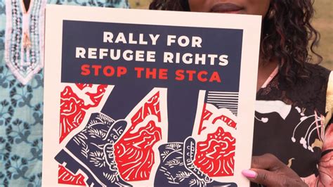 Rally calls for end to Safe Third Country agreement after tragic death of 8 migrants