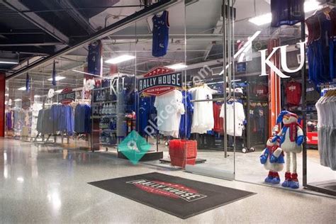 The store in Allen Fieldhouse will operate Monday through Thursday, 10 a.m. to 6 p.m., and on Friday and Saturday, 10 a.m. to 5 p.m. “Rally House is the largest retailer of officially licensed KU merchandise, and has an unrivaled selection of region-inspired apparel, gifts and home décor,” said Paul Vander Tuig, Kansas’ trademark .... 