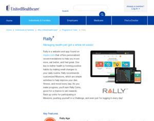 Rally united healthcare. We would like to show you a description here but the site won’t allow us. 