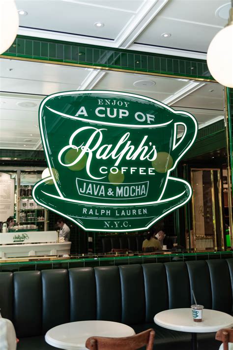 Ralph's coffee. Mar 7, 2024 · In Dubai, stores are located in Dubai Mall, Mall of the Emirates, Mirdif City Center and Dubai Hills. The first Ralph Lauren café opened in New York, United States. Since then, there have been cafés and trucks across the world including Doha, London, Miami and Tokyo. Plus, the brand will be opening Ralph’s Coffee at 1364 in Riyadh very soon. 