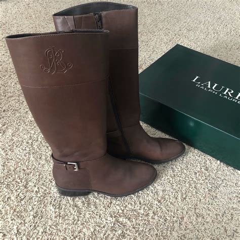 Ralph Lauren Riding Boots - Etsy