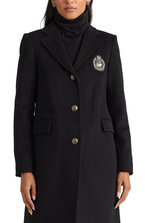 Ralph lauren coat women.  Features gold button details.  Check out our ralph ...