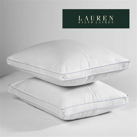 Ralph lauren pillows king. Sleep in total comfort with the Lauren Ralph Lauren pearlized pillow. Product dimension - 36" L x 20" W x 7" H; Product weight - 3.81 lbs; Set includes - 2 pillows; 233 thread … 