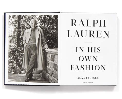 Download Ralph Lauren In His Own Fashion By Alan Flusser