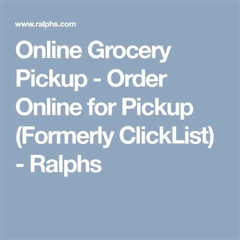 Ralphs order online. Things To Know About Ralphs order online. 