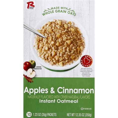 Ralston Foods Apples & Cinnamon Instant Oateal - Fooducate