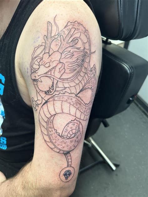 Ramón on Twitter Bk > Shenron tattoo ink art arrowtattoo 