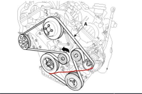 2004 dodge ram 1500 hemi serpentine belt diagram. Remove the air intake tube between intake manifold and air filter assembly. Insert a suitable square drive ratchet into the square hole on belt tensioner arm. Release the belt tension by rotating the tensioner clockwise. Rotate belt tensioner until belt can be removed from pulleys.. Ram 1500 belt diagram