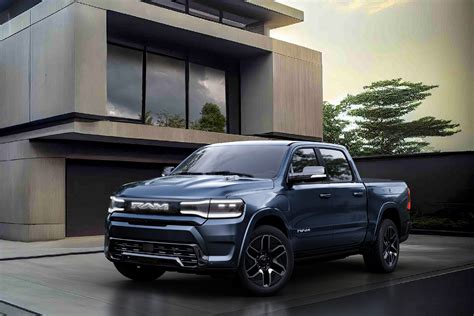 Ram 1500 rev. Michael Simari. The Ram 1500 REV has been confirmed as the name of the company's first electric pickup truck. The concept version of the truck that was revealed at CES 2023 was originally called ... 