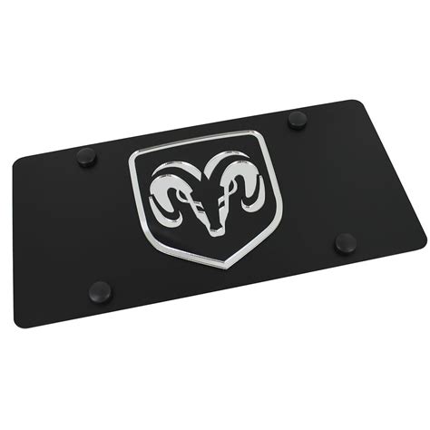 Ram Logo License Plate Tag - Dodge / Ram License Plates