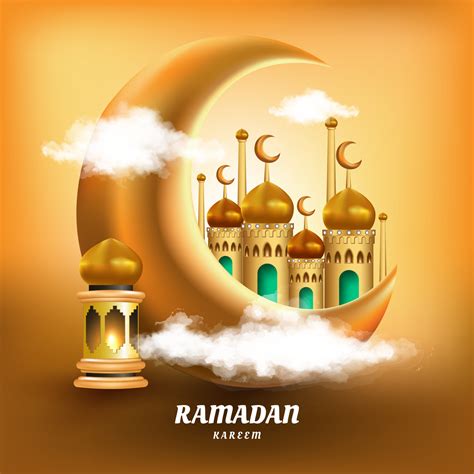 Ramadan Kareem 3d Vector, Ramadan Kareem Mosque …