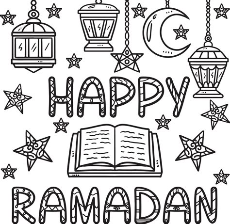 Ramadan Printable Coloring Pages