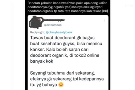 Ramai soal Tawas untuk Deodoran Disebut Picu Kanker, Ini Penjelasan Dokter …