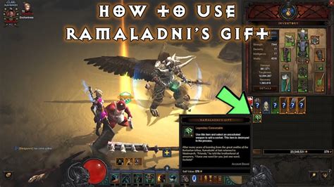 Ramaladni's Gift is a fairly rare random drop. And by rare, I mean it can happen right away (lottery luck), or you can hit Paragon 800 and not have one yet (coal in the holiday stocking luck). They won't drop prior to Torment 1 though as they are a Torment only flagged drop AFAIK.. 