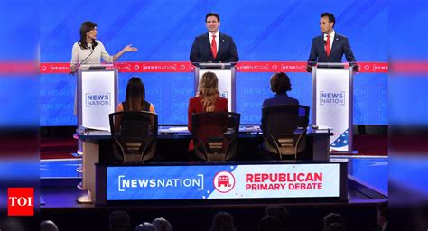 Ramaswamy and DeSantis go after Haley right off the bat in the fourth debate. Follow live updates