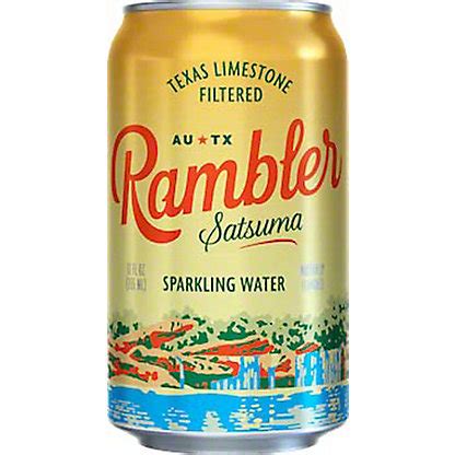 Rambler satsuma. This one-of-a-kind Texas Limestone Filtered Sparkling Water uses triple-filtered, sustainably sourced water from Austin, Texas, and a proprietary mineral blend for a crisp and satisfying taste that stands on its own. With a vibrant bubble profile, AUTX Rambler is the perfect all-day drinker or cocktail mixer. We're proud to partner with our friends at AUTX Rambler, … 
