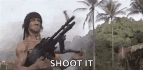 Rambo Machine Gun GIFs Tenor