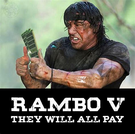 Rambo meme. By Che_D_Lay_sir 2023-03-11 16:30. 88% (744) Rambo Meme First Blood But Not Really Rear Assault Never Saw It Coming. See, rate and share the best rambo meme memes, gifs and funny pics. Memedroid: your daily dose of fun! 