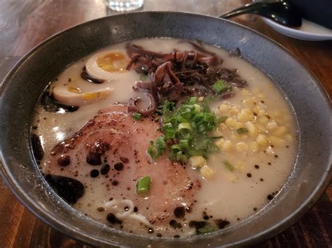 Ramen in dallas. 34 photos. In case the rain took you by surprise during the promenade around Deep Ellum (Deep Elm), stop by this restaurant. Most guests recommend trying tasty pork ramen, chicken leg and vegetable broth. The cooks here prepare good ice cream. As guests write in their comments, beer offered at Oni Ramen is delicious. 