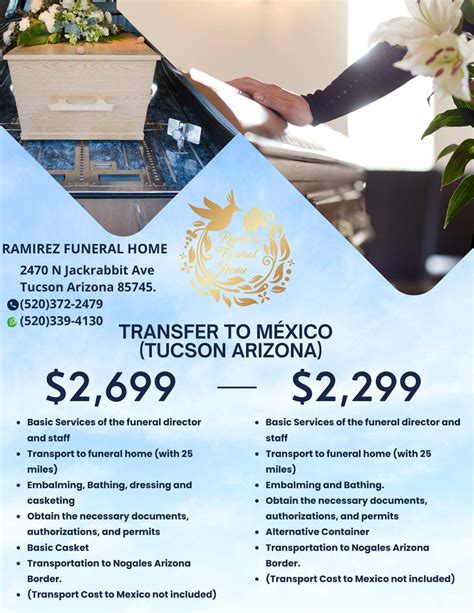 Ramirez funeral home tucson.  #2470 N Jackrabbit Ave Tucson Arizona 85745🪽🕊️ ...