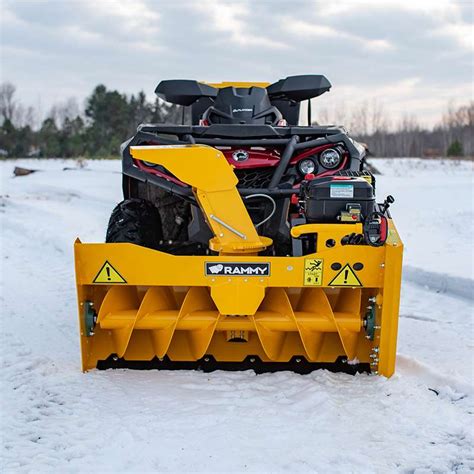 The Rammy Snowblower 140 ATV is an agile and efficient snowblower for 